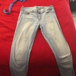 Hollister light blue jeans